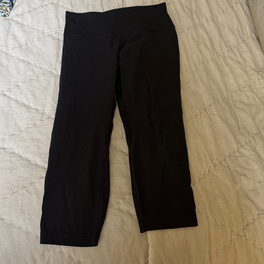 lululemon athletica Align Black Cropped Leggings